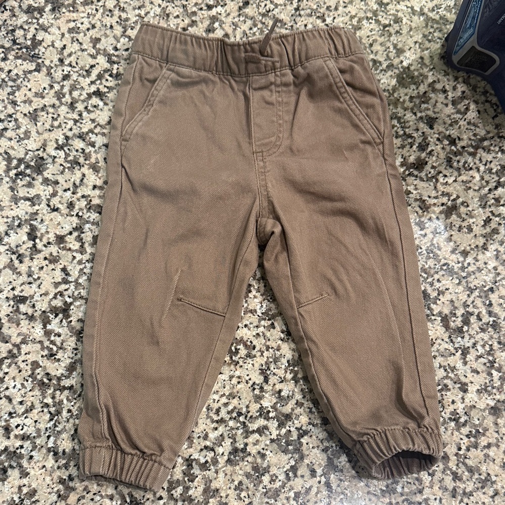 Boys Old Navy Brown Pants 18-24M